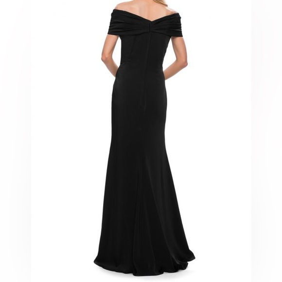 La Femme Off the Shoulder Gown - Picture 2 of 6